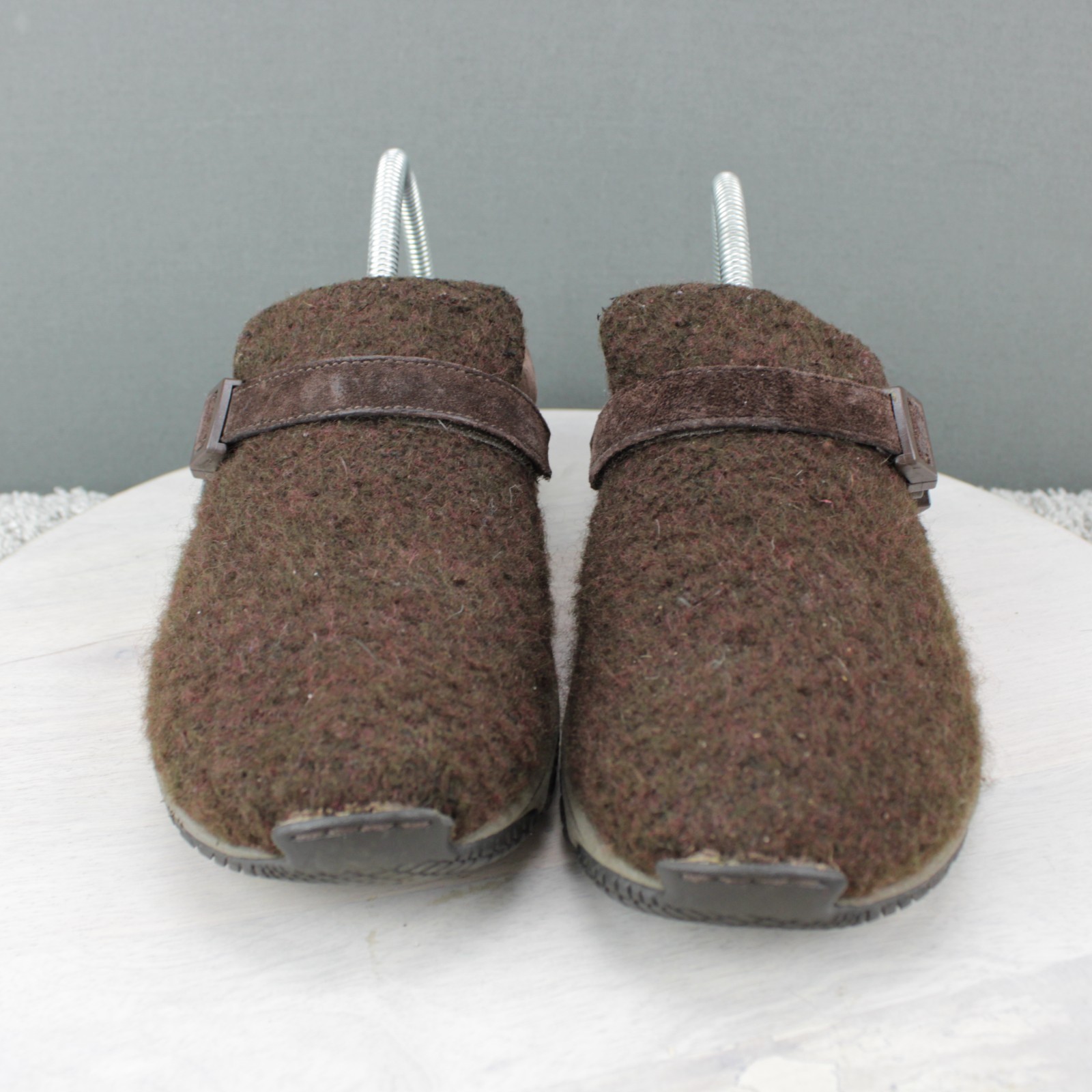 Zoccoli Merrell Encore Groove lana donna 10 marrone slip on scarpe da passeggio comode