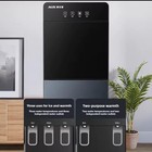 aux klimaanlage standgerät split inverter wärmepumpe heizen kühlen schwarz