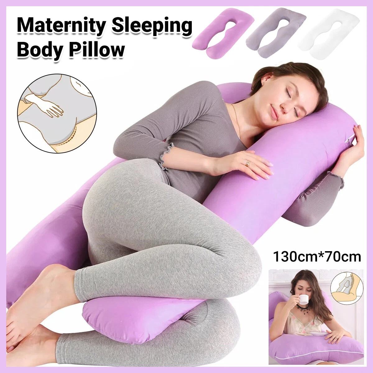 U-shaped Design Pregnancy Nursing Maternity Sleeping Body Pillow Support Cushion
Opens in a new wind