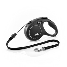 Image of flexi New Classic Retractable Lead Cord Medium Black