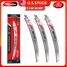 EZARC Japanese Teeth Reciprocating Saw Blades 12 Inch, Arc Edge Wood Pruning Saw