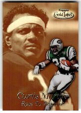 1999 Topps Gold Label Curtis Martin Race to... Gold #R10