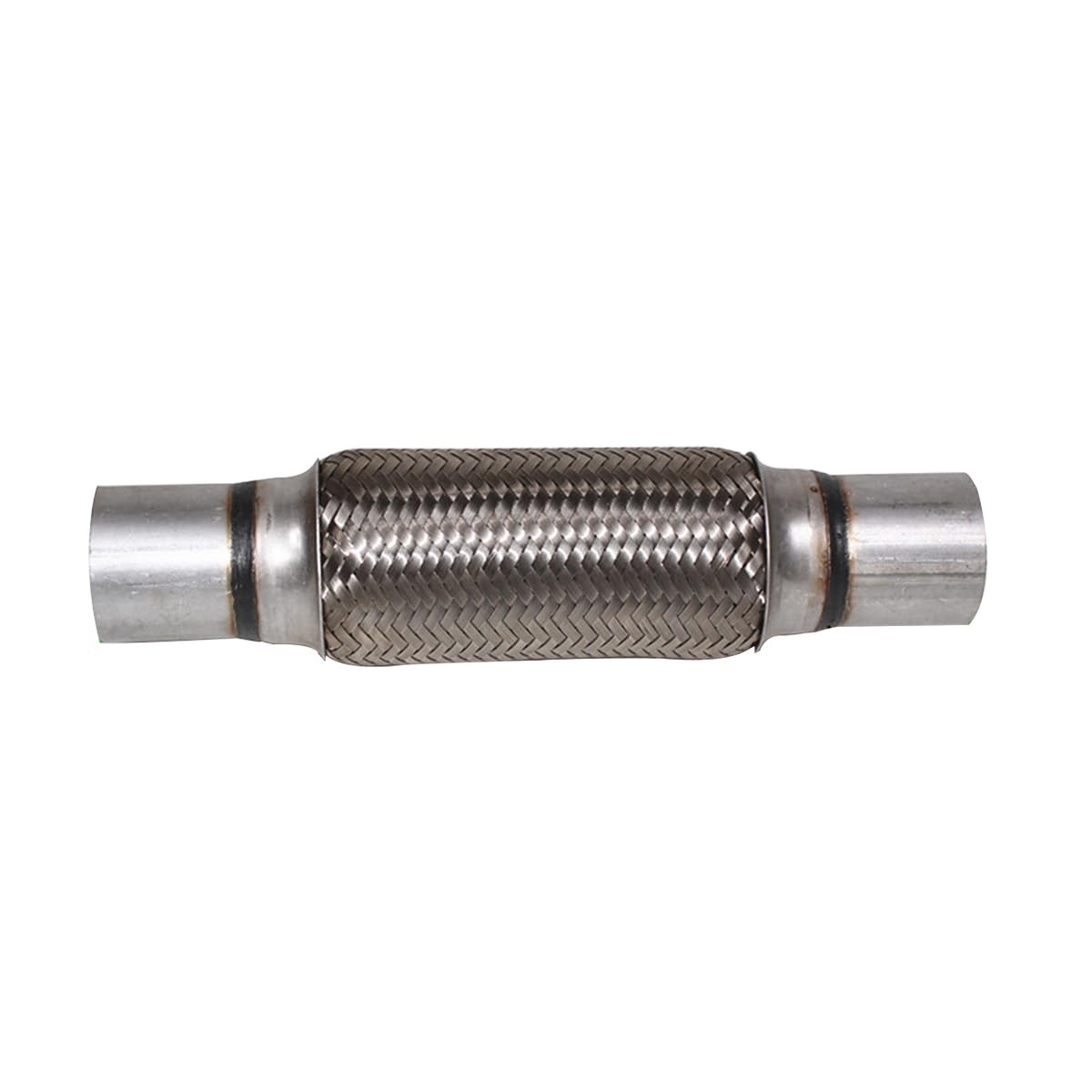 Soufflet d'échappement universel flexible en inox de 50mm pour réparation de tube