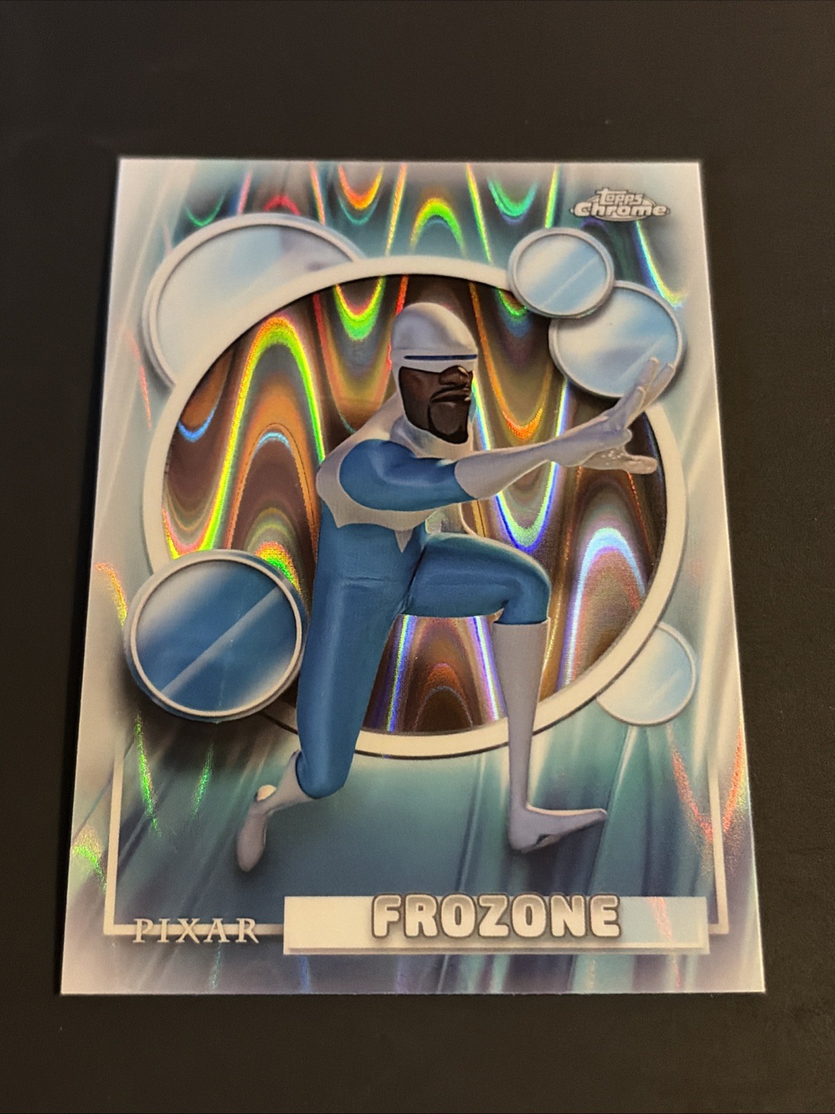 Frozone Raywave Refractor 2026 Topps Chrome Disney #127