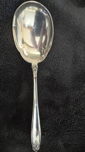 International Sterling PRELUDE Pattern 5.5" Cream Sauce Ladle No Monogram Silver