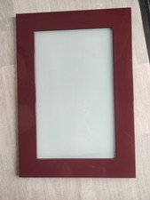 MFI Space Burgundy3 Frosted Glazed Door Kitchen Unit Door 716mm X 497mm