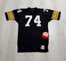 Terry Long Pittsburgh Steelers NFL 1987 Sant Knit Authentic Team Issued Jersey