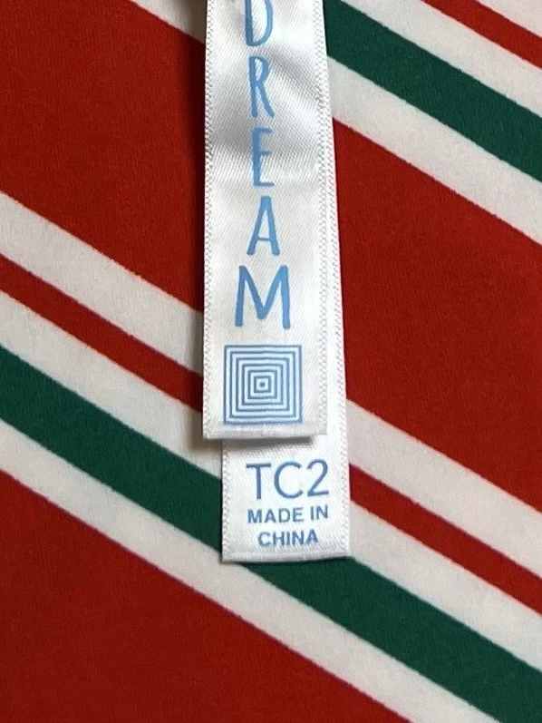 LuLaRoe Leggings TC2 Tall Curvy 2 Christmas Holiday CANDY CANE Stripe Ships FAST - Image 4 of 4