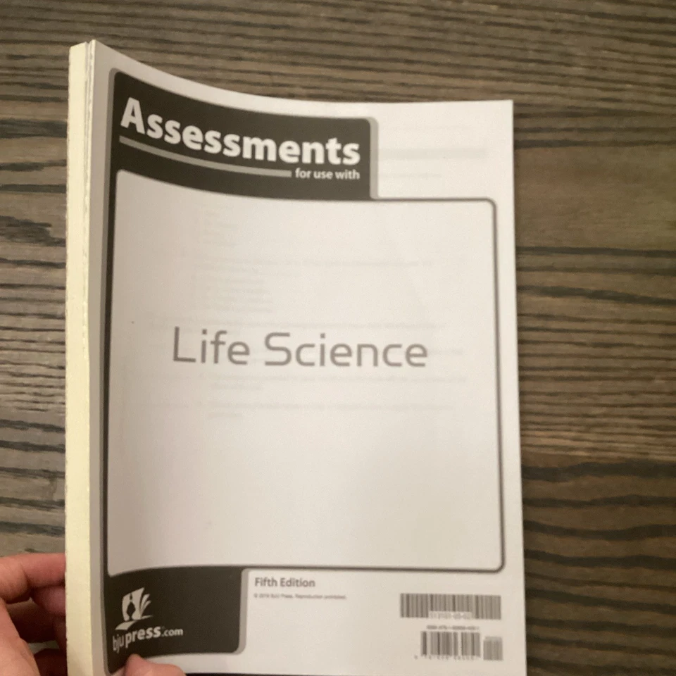 BJU Life science assessments 5th Edition - Image 2 of 2