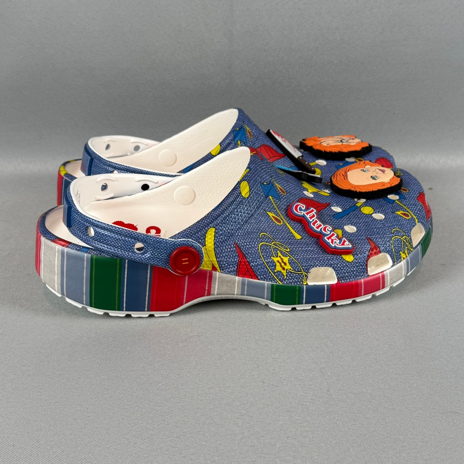 Crocs x Chucky Classic Clogs Mens 9 Child's Play Horror W11 Unisex New NIB image 5