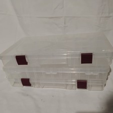 Plano Utility Boxes In New Conditions for Storage , 14 inch L,2 inch H,9 inch W