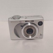 SONY Cyber-shot DSC-W1 Digital Camera 5.1 MP 3x Zoom No Power For Parts/Repair