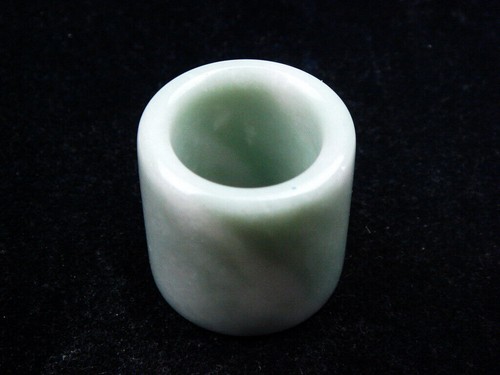 Gorgeous Nephrite Jade Crafted Thumb Ring #031226R