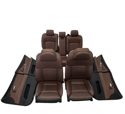 Komfortsitz BMW 5er F07 GT Sitz Rücksitz Memory Sitzheizung Leder Zimtbraun