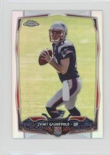 2014 Topps Chrome Mini Refractor Jimmy Garoppolo #150 2j6