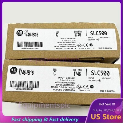 New Sealed AB 1746-IB16 SLC 500 PLC Digital Input Module 1746IB16 US Free Tax