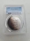 Toned 1888 P MS 63 Morgan Liberty Silver Dollar PCGS ELETRIC BLUE HALF TONE