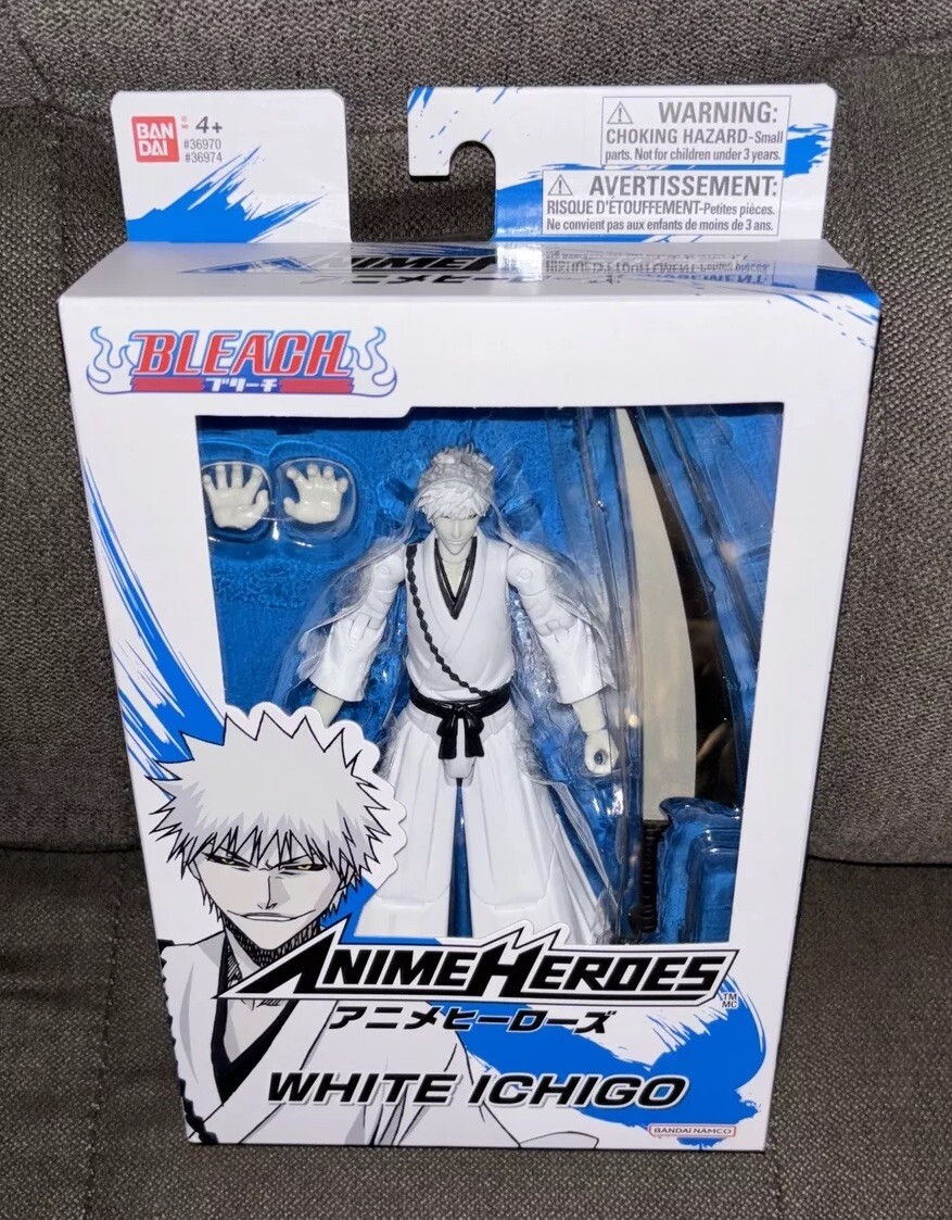Bandai ANIME HEROES - Bleach - White Ichigo Action Figure | eBay