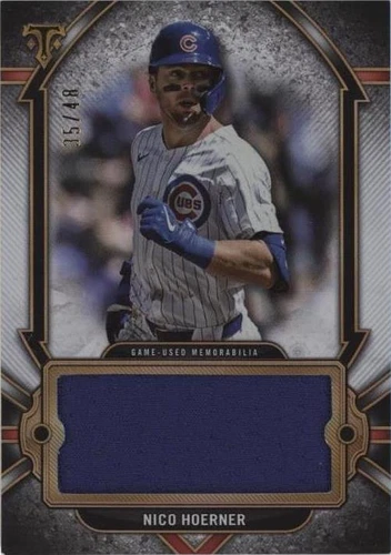 2024 Topps Triple Threads - Nico Hoerner #SJR-NH