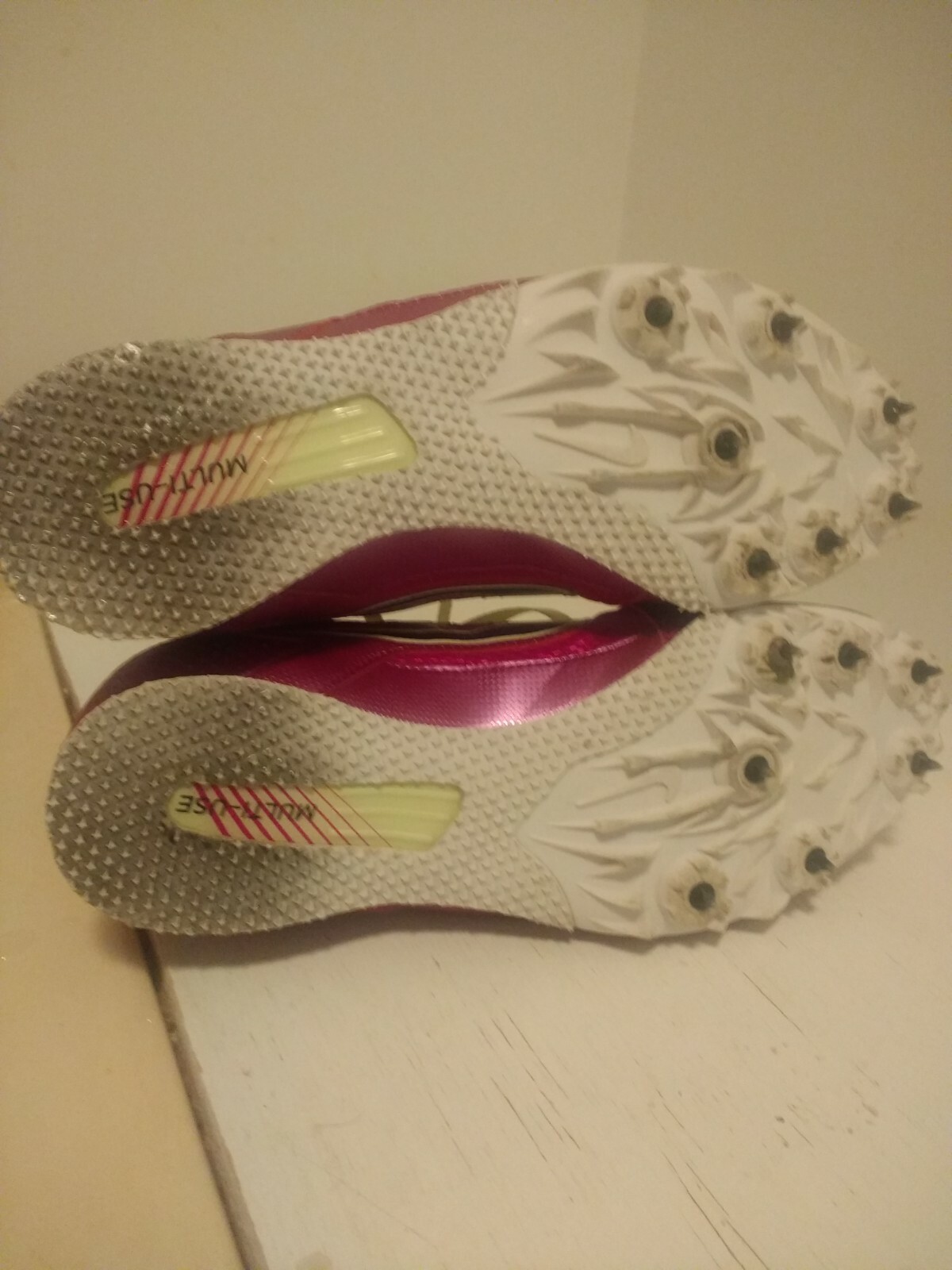 Nike Zoom Rival MD Track Field Cleats Shoes Womens Si… Gem