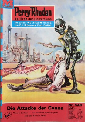 Perry Rhodan der Erbe des Universums: Die Attacke der Cynos (Nr. 540)