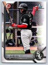 2022 Bowman #BP-23 Elijah Tatis  Chicago White Sox NM 13388