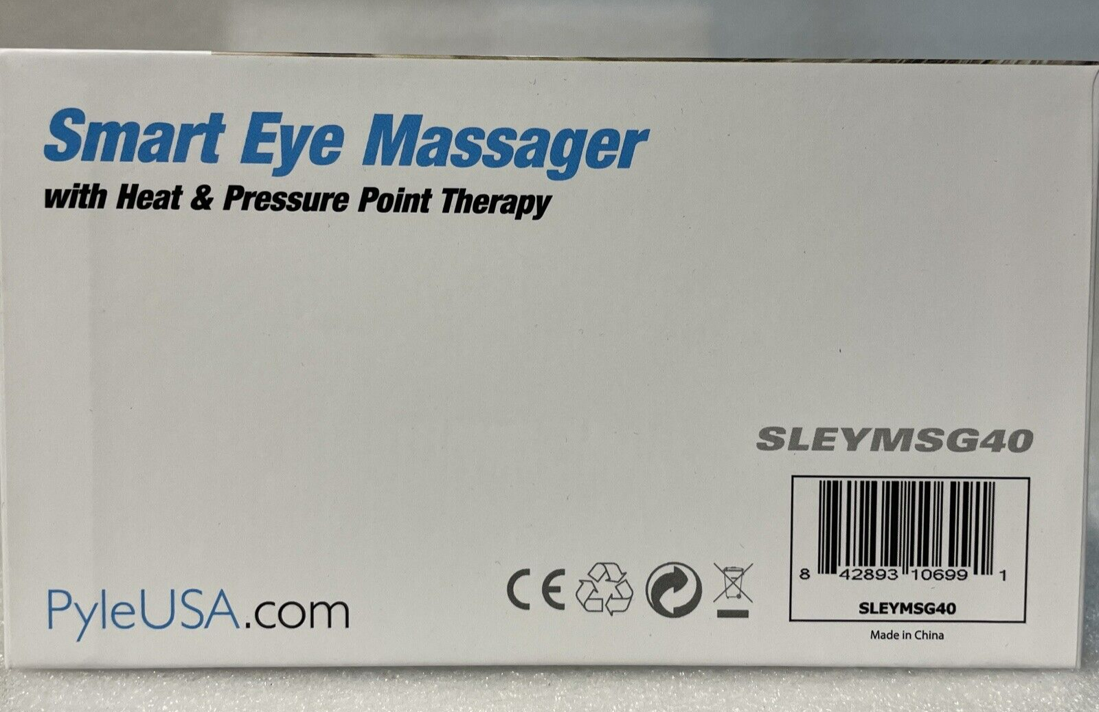 SereneLife Smart Eye Massager with Heat & Pressure Point TherapyNEW eBay