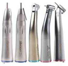 Dental 1:1/1:4.2/1:5 Increasing Fiber Optic LED Contra Angle Handpiece SANDENT
