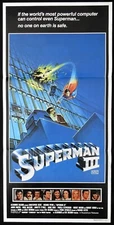 SUPERMAN III Original Daybill Movie poster Christopher Reeve Margot Kidder