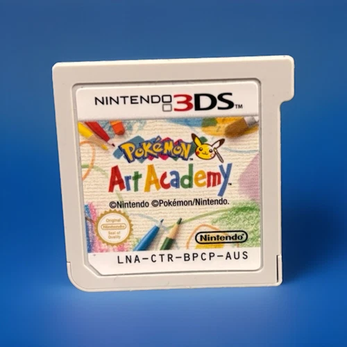 Pokemon Art Academy Nintendo 3DS Game PAL AUS Video Game Cartridge Only