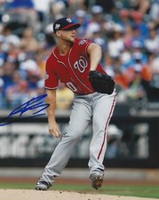 Austin Voth Autographed Signed 8x10 Photo - MLB Nationals Mariners Orioles w/COA