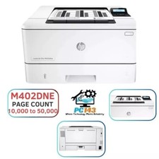 HP LASERJET ENTERPRISE M402DNE PRINTER PAGE COUNT 10,000 TO 50,000