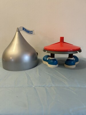 Vintage 1995 Hershey KISS Chocolate Candy Plastic Dispenser 10