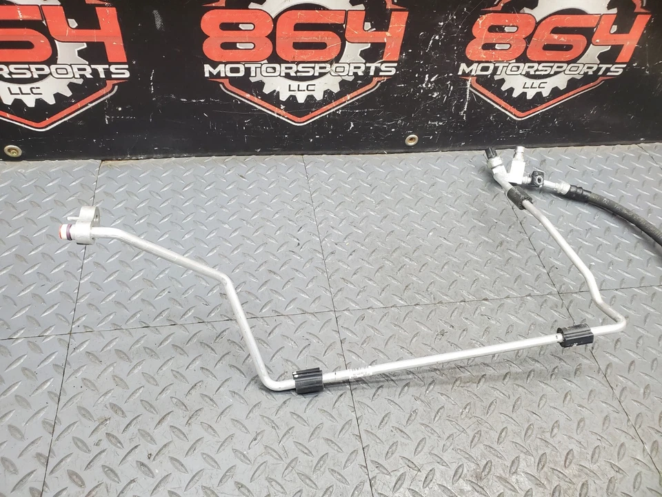 2016-2020 BMW M3 COMPETITION AC EVAPORATOR PRESSURE HOSE LINE CONDENSOR #71 - Image 4 of 4