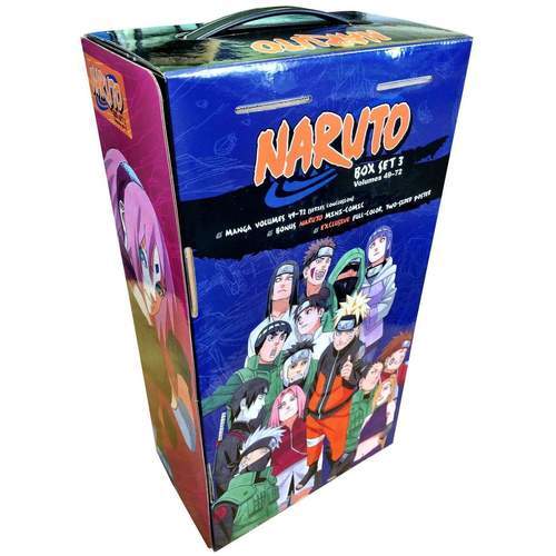 Naruto Box Set 3 - 49-72 Complete Childrens Gift Set Collection