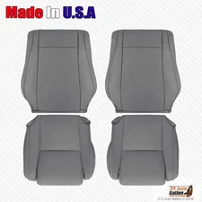 2007-2013 For Toyota Tundra Sequoia Genuine Leather Replacement Seat Covers Gray