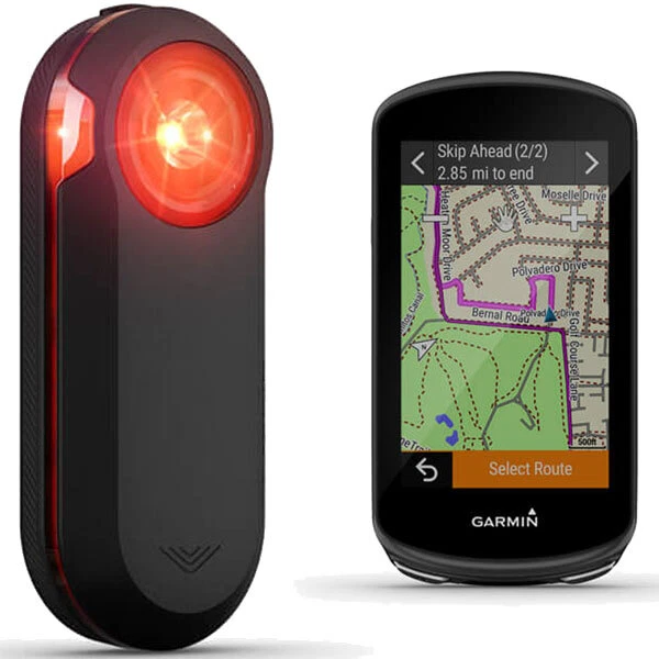 Garmin Varia RTL515 Cycling Rearview Radar and Tail Light + Edge 1030 GPS  Bundle 753759256265