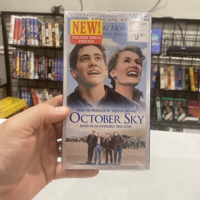 October Sky (VHS, 2000) SEALED  BUY 5 GET 5 FREE 