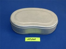 Orig. DDR Brotdose silber Brotbüchse Bemmbü...