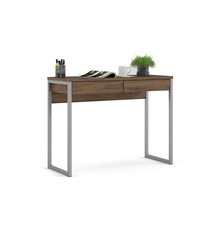 Scrivania / consolle con 2 cassetti CERANESI in metallo e laminato.