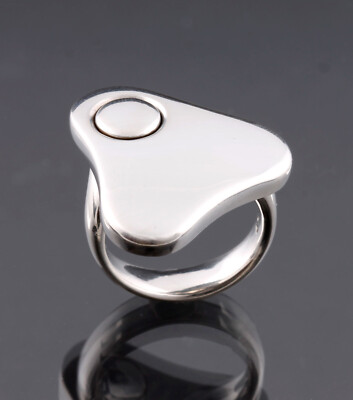 Georg Jensen Sterling Ring # 463, Silber. Regitze. R. Overgaard. 3556960. NEU!