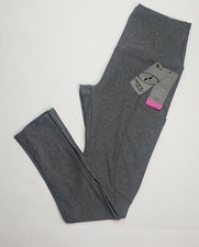 NWT New York Laundry Women's Activewear Work Out Pants/ Leggings Gray Sm.