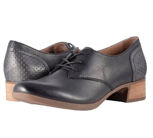 Dansko Wyatt Oxford Men\'s EUR Sz 48 US 15 Brown Leather Nonslip Lace Up Shoe Mens Dansko Josh Brown Leather Oxford Shoes | Mercari main image 4