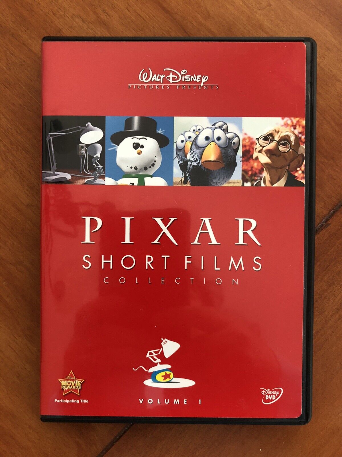 WALT DISNEY - 5 DVDs - Pixar Short Filmes; Tico e Teco