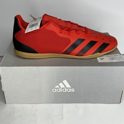 Shoes football Men Adidas Predator FREAK4 IN FY6327 Red Size 10.5 US