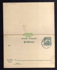 127060 Ganzsache Deutsch S&uuml;dwestafrika Doppelkarte Seeheim 1910 P 15 blanko