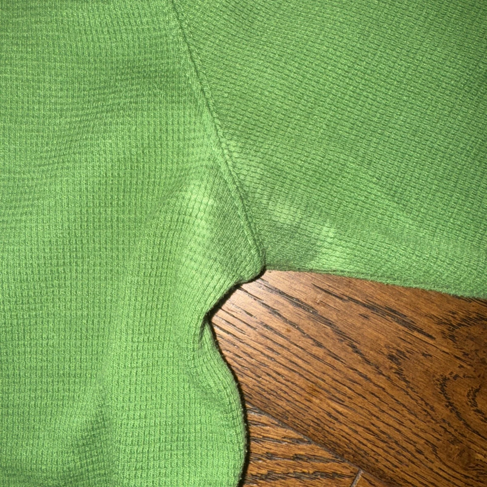 Camisa John Deere Vintage Años 90 Manga Larga Hombre Grande Verde Amarillo Granja Ropa de Trabajo Foto 4 de 4