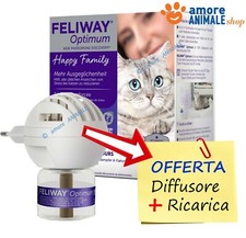 FELIWAY Optimum → DIFFUSORE + Ricarica - Armonia Domestica per i GATTI in Casa