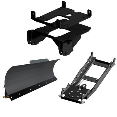 KFI Products Plow Kit For Polaris RZR Pro R/XP/4 2020-2026 With 60'' Steel Blade