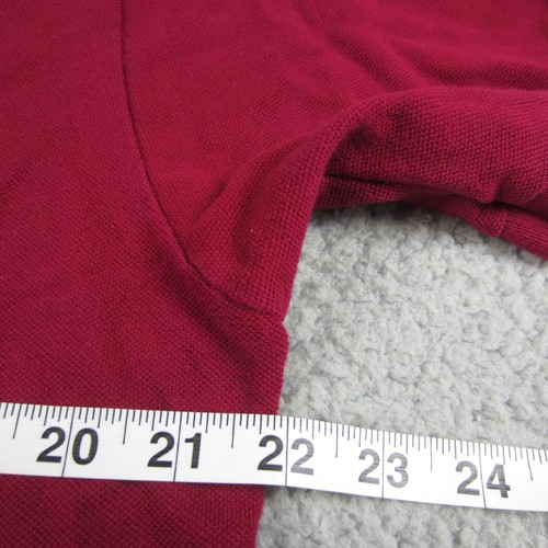 Lacoste Polo Shirts Mens XL Red Green Crocodile Outdoor Short Sleeve Prep Golf - Picture 10 of 11